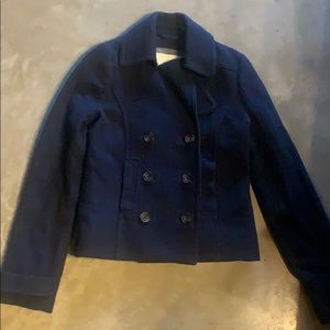 Abercrombie and Fitch Brand new Navy Peacoat
